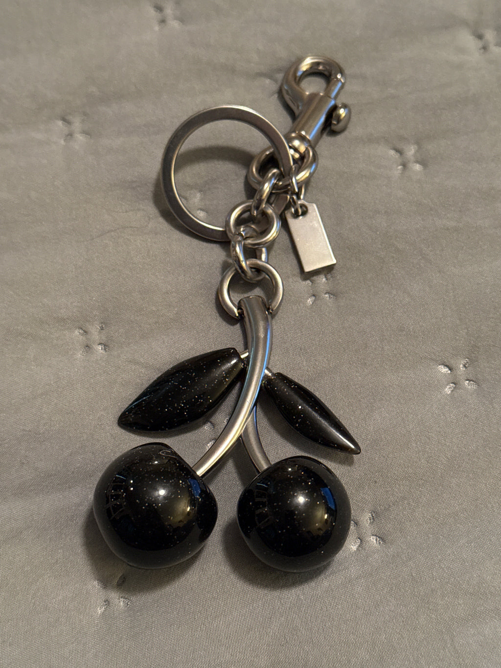 Blk cherries w/tag for personalization