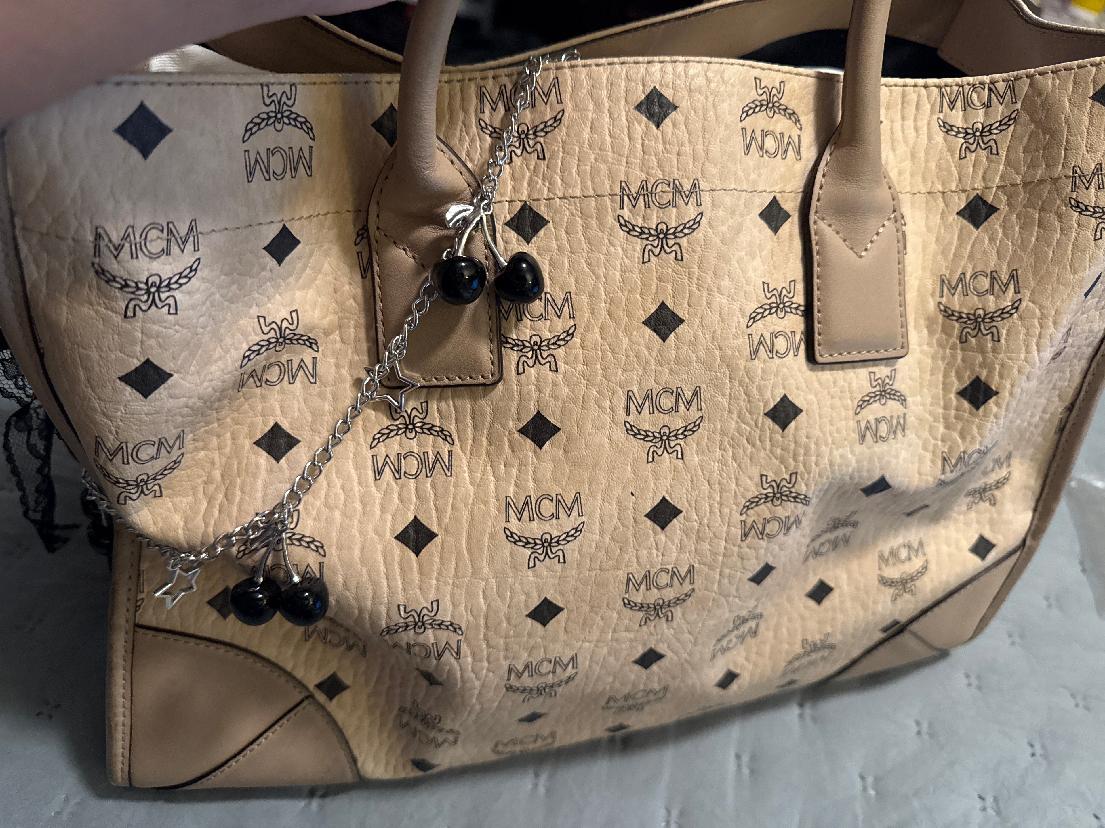 Make a wish chain bag charm